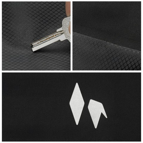 Torba na widelec Rockbros AS-156 7l wodoodporna sakwa - czarna