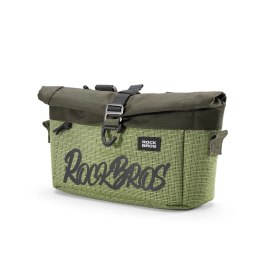 Torba przednia Rockbros W020 dwufunkcyjna, na rower/na ramię - zielona