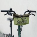 Torba przednia Rockbros W020 dwufunkcyjna, na rower/na ramię - zielona