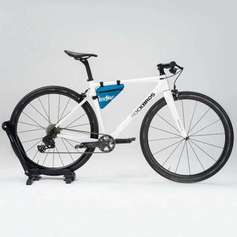 Torba rowerowa Rockbros G001 Flash Journey na ramę trójkątna 0.8 l - niebieska