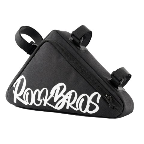 Torba rowerowa Rockbros G002 Flash Journey na ramę trójkątna 1.4 l - czarna