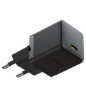 Baseus Palm Szybka Ładowarka Sieciowa 20W 1×USB-C z kablem czarny