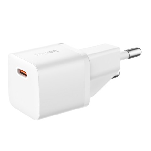 Baseus ładowarka sieciowa GaN5 Mini PD 20W 1x USB-C biała
