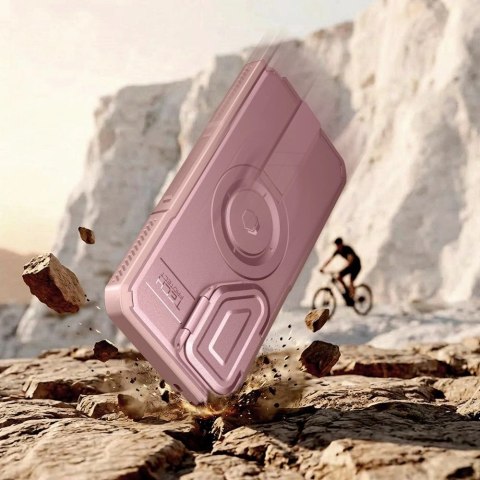 Etui Tech-Protect Kevlar MagSafe 2-Set na Samsung Galaxy S26 Ultra - różowe