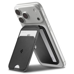 Magnetyczny portfel Spigen Slim Fold Tripod Wallet S314-2 MagSafe na telefon - czarny