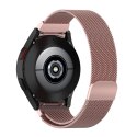 Pasek Tech-Protect MilaneseBand do Samsung Galaxy Watch 4 / 5 / 5 Pro / 6 / 7 / FE - różowy