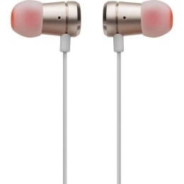 Słuchawki przewodowe douszne Jack 3,5mm z mikrofonem JBL T290 złote