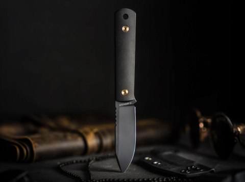 Nóż Böker BFF Packlite MagnaCut Walnut Lucas Burnley Kydex