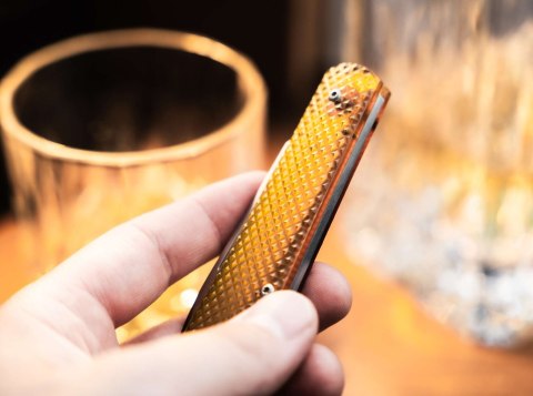 Nóż Böker Coffin Ultem MagnaCut Slipjoint Chuck Gedraitis