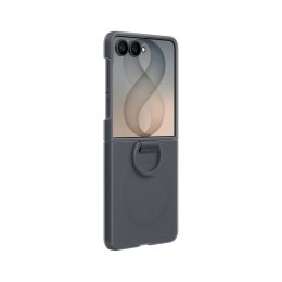 EF-EF776CBE Samsung Silicone Magnetic Cover with Ring for Galaxy Z Flip 8 Black