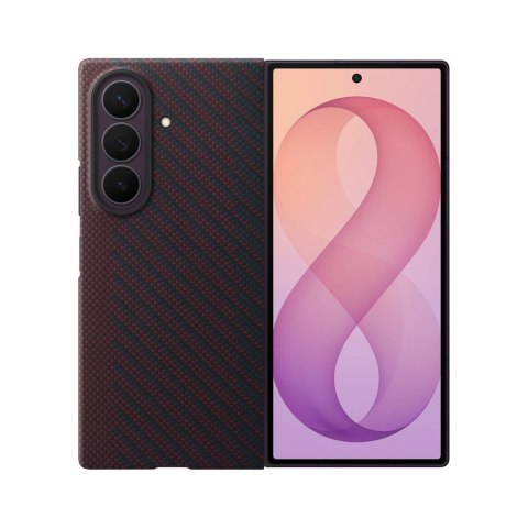 EF-KF976SRE Samsung Carbon Magnet Case for Galaxy Z Fold 8 Ultra Red