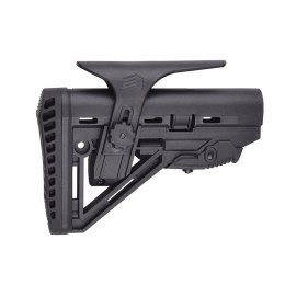 Kolba teleskopowa Niksan Defence do AR-15 ze stopką amortyzującą i regulowaną baką (NKS104)