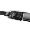 Ładowarka samochodowa Cuktech CC903P 100 W z wyświetlaczem i zwijanym kablem USB-C 70 cm - szara