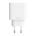Ładowarka sieciowa Cuktech A19 30 W USB-A + USB-C - biała