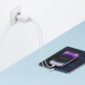 Ładowarka sieciowa Cuktech A19 30 W USB-A + USB-C - biała