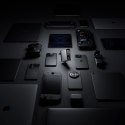 Ładowarka sieciowa Cuktech AD1204U 120 W z wyświetlaczem i kablem USB-C - srebrna