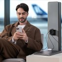 Ładowarka sieciowa Cuktech AD1404UEU 140 W GaN 3x USB-C + USB-A z kablem USB-C - szara