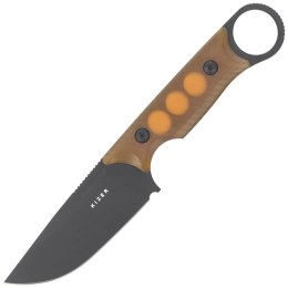 Nóż Kizer Cabox Yellow PEI, Black Nitro-V by Jonathan Styles (1048A6)