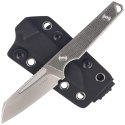 Nóż Kizer Phasmids Black Micarta, Satin AEB-L by Johan Jordaan (1079A3)