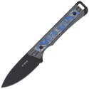 Nóż Kizer Whiskey Jack Black/Multicolored Vortex Micarta, Black CPM 10V by Jonathan Styles (1108A1)