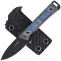 Nóż Kizer Whiskey Jack Black/Multicolored Vortex Micarta, Black CPM 10V by Jonathan Styles (1108A1)