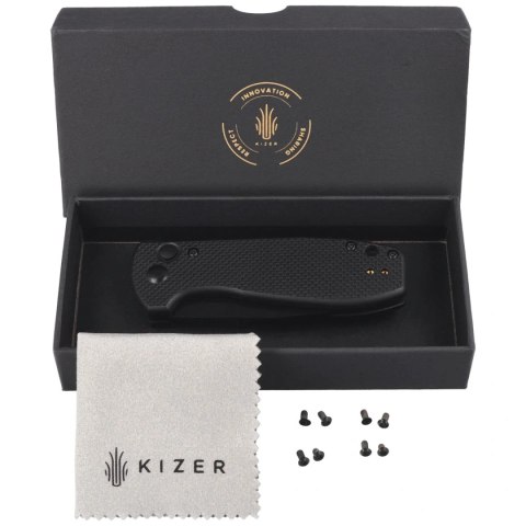 Nóż składany Kizer Amicus Black G10, Black 9Cr18MoV by Azo (L3002A1)