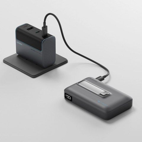 Powerbank Cuktech WPB100 10000 mAh Qi2 magnetyczny 30 W z podstawką - czarny