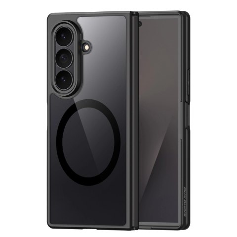 Etui Dux Ducis Aimo Mag na Samsung Galaxy Z Fold 8 kompatybilne z MagSafe - czarne