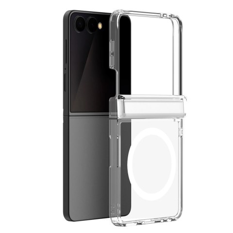 Etui Dux Ducis Clin Mag MagSafe na Samsung Galaxy Z Flip 8 - przezroczyste