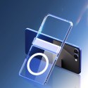 Etui Dux Ducis Clin Mag MagSafe na Samsung Galaxy Z Flip 8 - przezroczyste