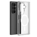 Etui Dux Ducis Clin Mag na Samsung Galaxy Z Fold 8 / Z Fold 7 kompatybilne z MagSafe - przezroczyste