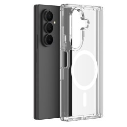 Etui Dux Ducis Clin Mag na Samsung Galaxy Z Fold 8 / Z Fold 7 kompatybilne z MagSafe - przezroczyste