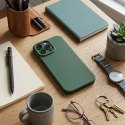 Etui na iPhone 12 Matt 2.0 ciemnozielone