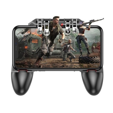 Gamepad dla graczy na telefon Hoco GM7 six fingers czarny