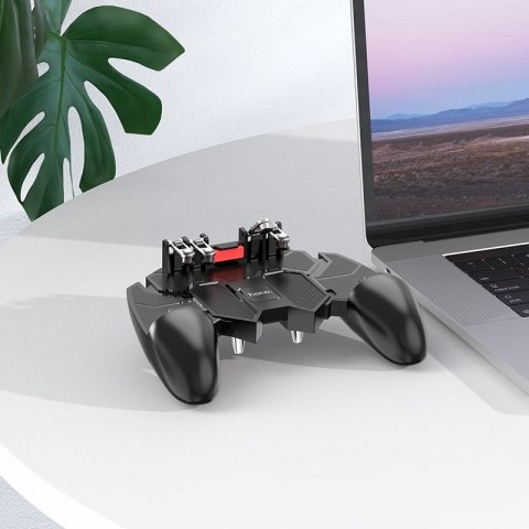 Gamepad dla graczy na telefon Hoco GM7 six fingers czarny