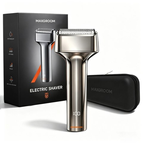 Golarka elektryczna MAXGROOM WF-2037D foliowa IPX7 - srebrna