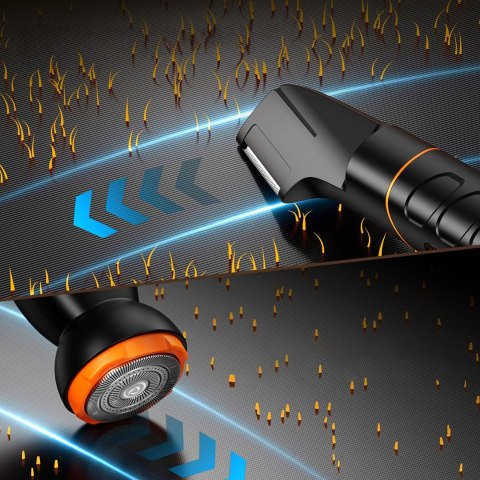 Trymer MAXGROOM LK-892 wielofunkcyjny z wymiennymi końcówkami - czarny