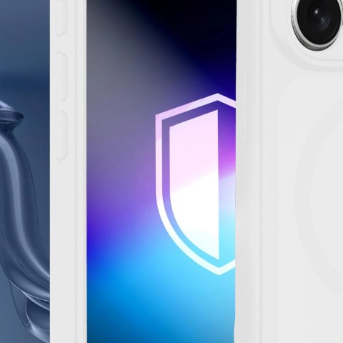 Etui 3mk Misty MagCase na iPhone 16 - białe