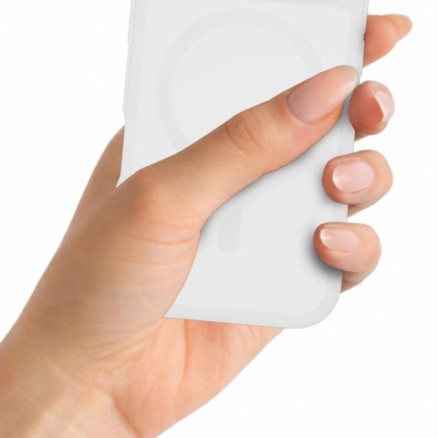 Etui 3mk Misty MagCase na iPhone 16 - białe