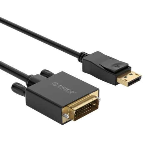 Kabel Orico XD-DTD DisplayPort do DVI 4K 1 m - czarny