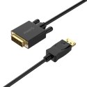 Kabel Orico XD-DTD DisplayPort do DVI 4K 1 m - czarny