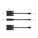 Kabel Orico XD-MDTD Mini DisplayPort do DVI Full HD 60 Hz 2 m - czarny
