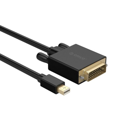 Kabel Orico XD-MDTD Mini DisplayPort do DVI Full HD 60 Hz 2 m - czarny