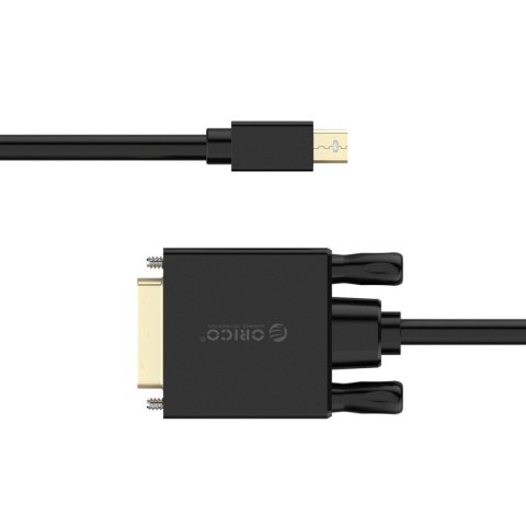 Kabel Orico XD-MDTD Mini DisplayPort do DVI Full HD 60 Hz 2 m - czarny