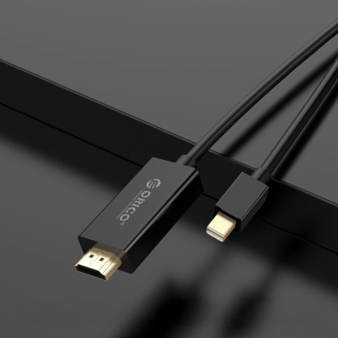 Kabel Orico XD-MDTD Mini DisplayPort do DVI Full HD 60 Hz 2 m - czarny