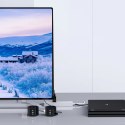 Kabel Orico XD-VATH VGA i mini jack 3.5 mm do HDMI Full HD 60 Hz z zasilaniem USB 5 m - czarny