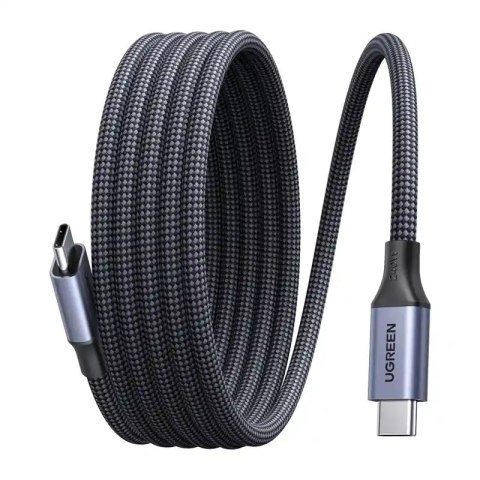 Kabel UGREEN L537 USB-C PD 240W 0.5m (szary)