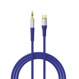 Kabel audio Orico AXC-02 USB-C do jack 3.5 mm 20 cm - niebieski