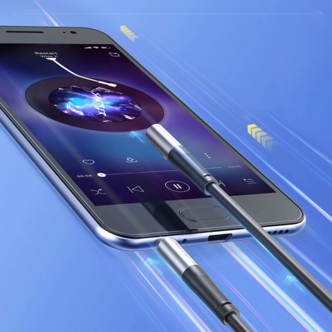 Kabel audio Orico AXF-30 minijack 3,5 mm męski do żeńskiego 3 m - czarny