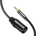 Kabel audio Orico AXKF mini jack 3,5 mm do XLR żeńskiego 5 m - czarny